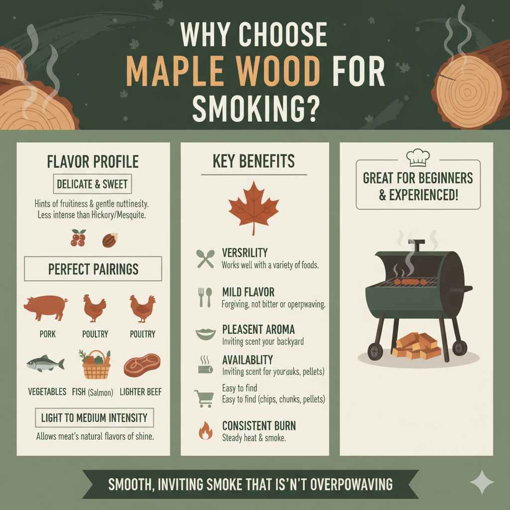 Why Choose Maple Wood for Smoking