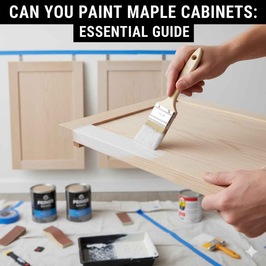Can You Paint Maple Cabinets