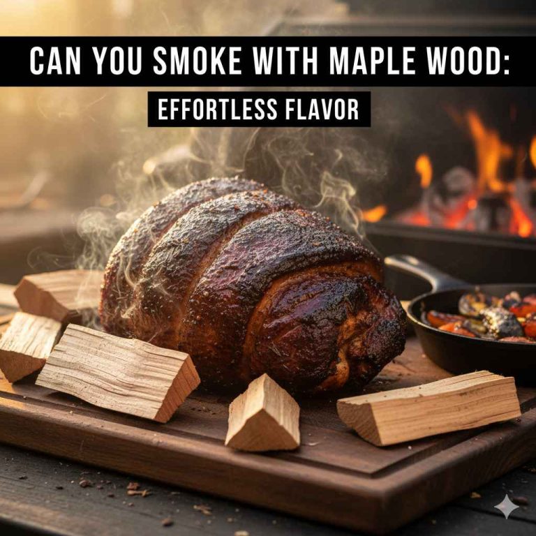 Can You Smoke With Maple Wood