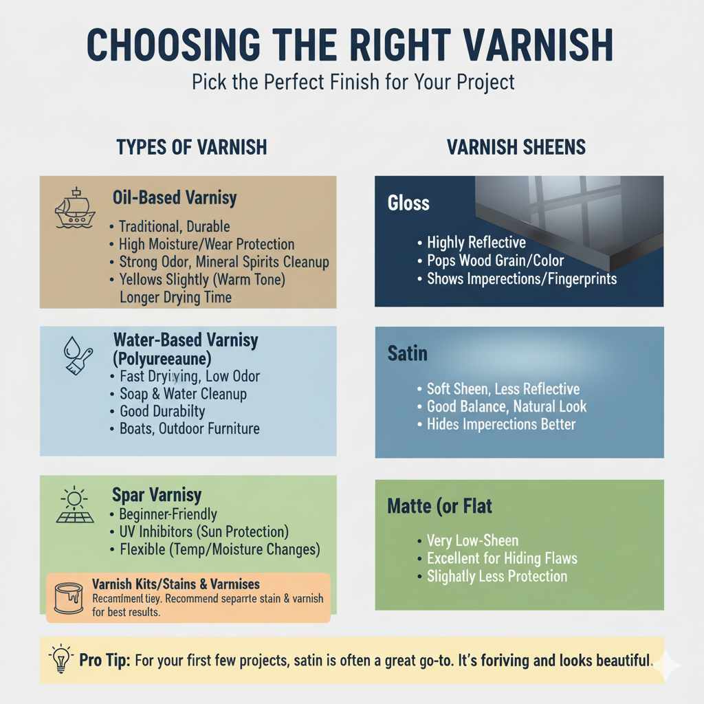 Choosing the Right Varnish for Your Project