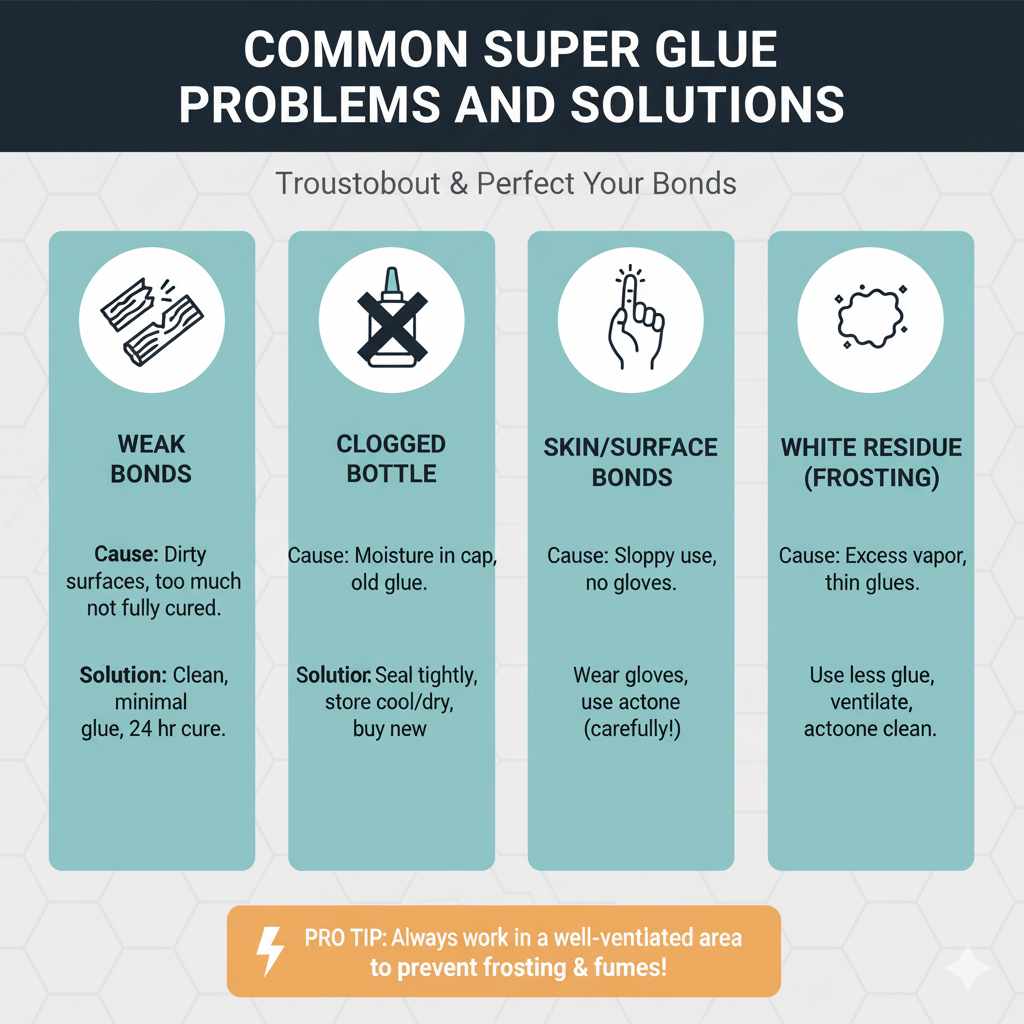 Common Super Glue Problems and Solutions