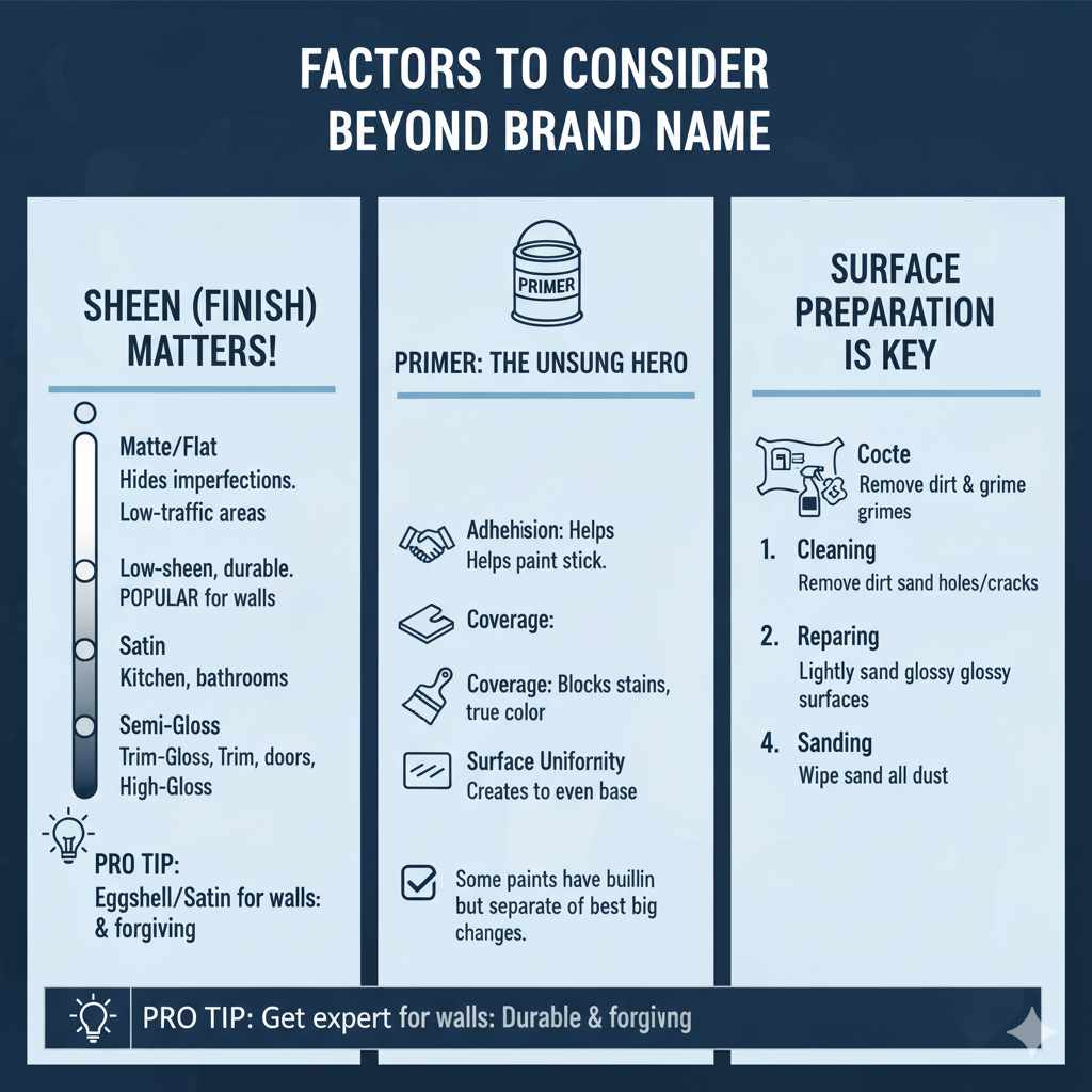 Factors to Consider Beyond Brand Name