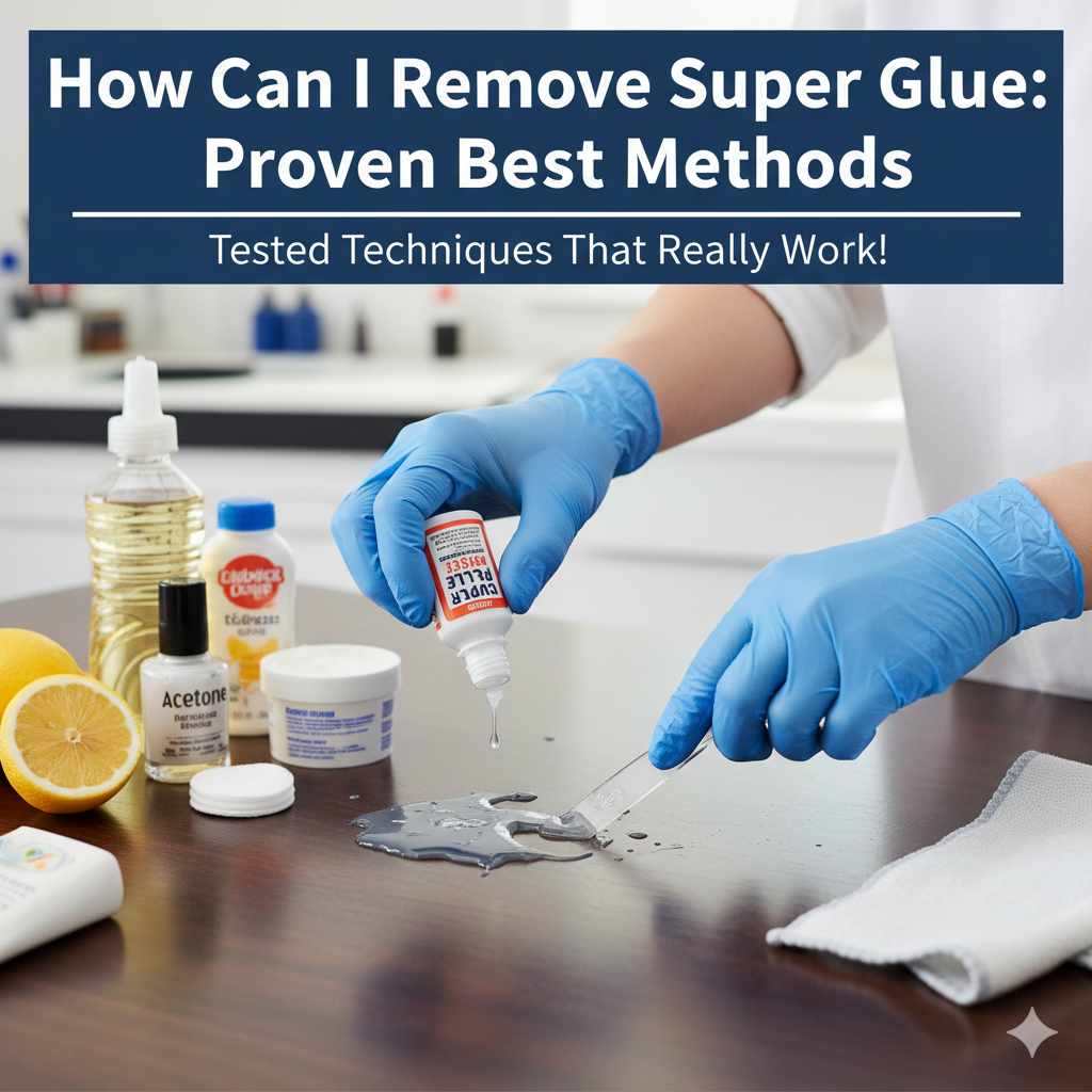 How Can I Remove Super Glue