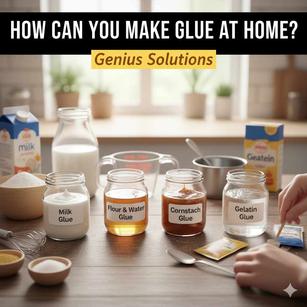 How Can You Make Glue At Home