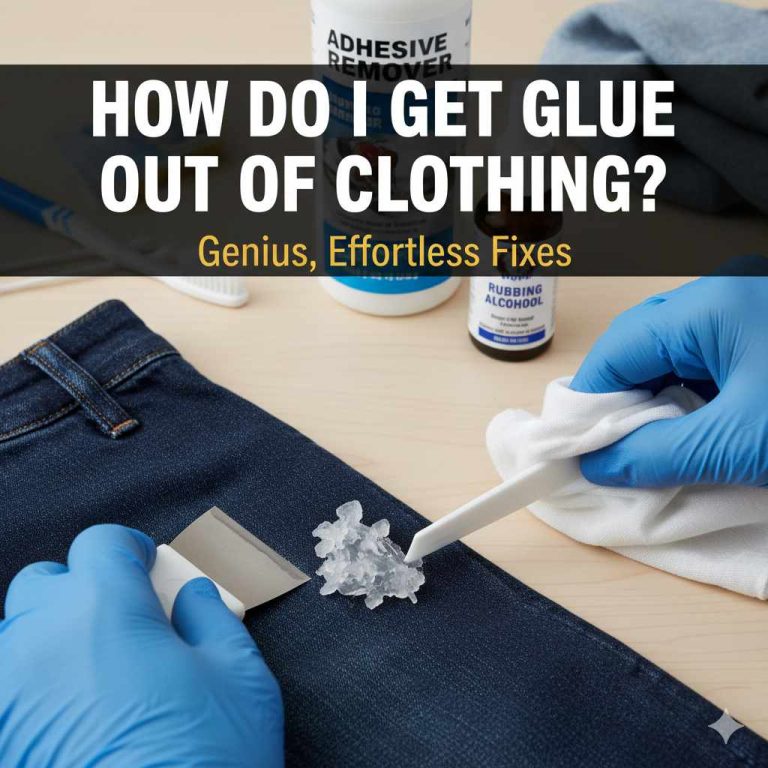 How Do I Remove Glue From Clothing