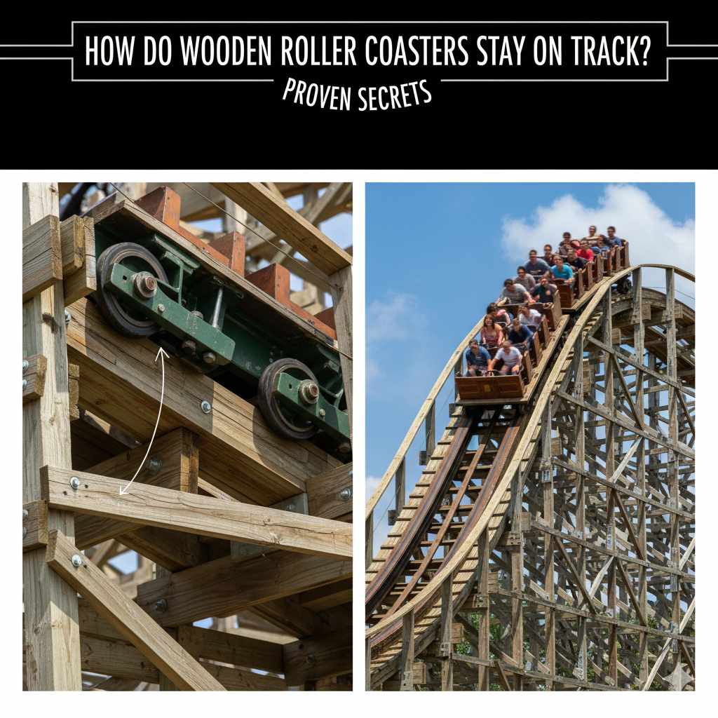 How Do Wooden Roller Coasters Stay on Track