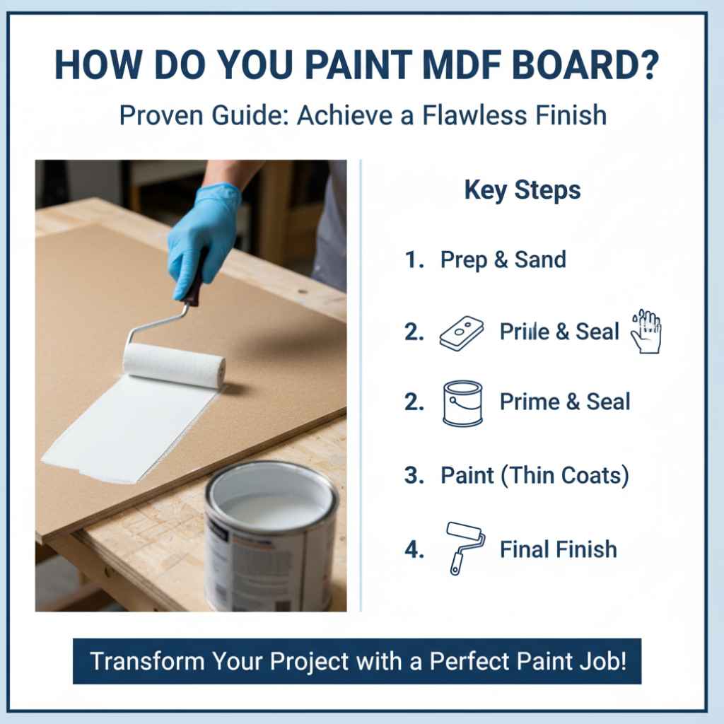 How Do You Paint MDF Board