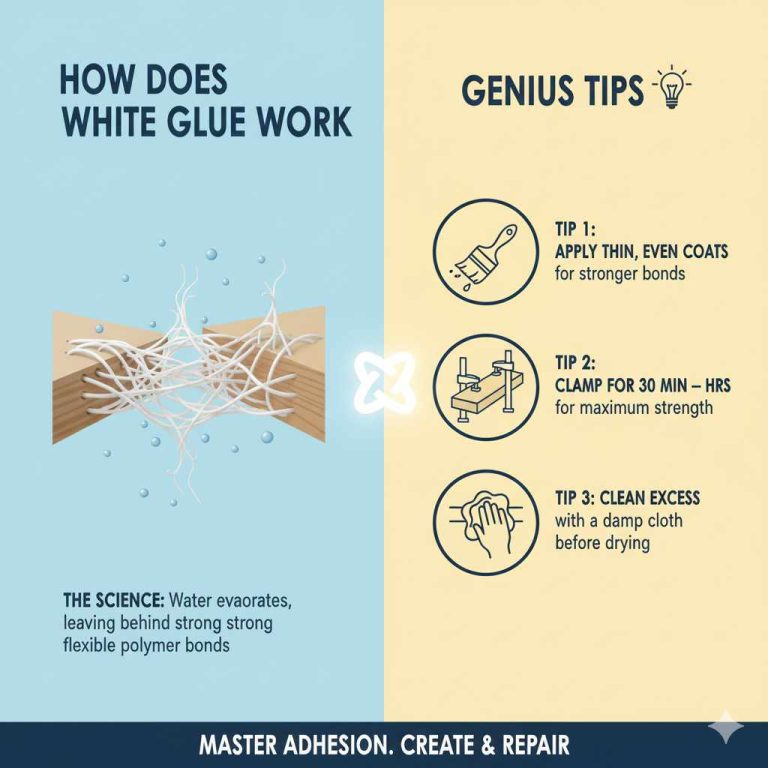 How Does White Glue Work