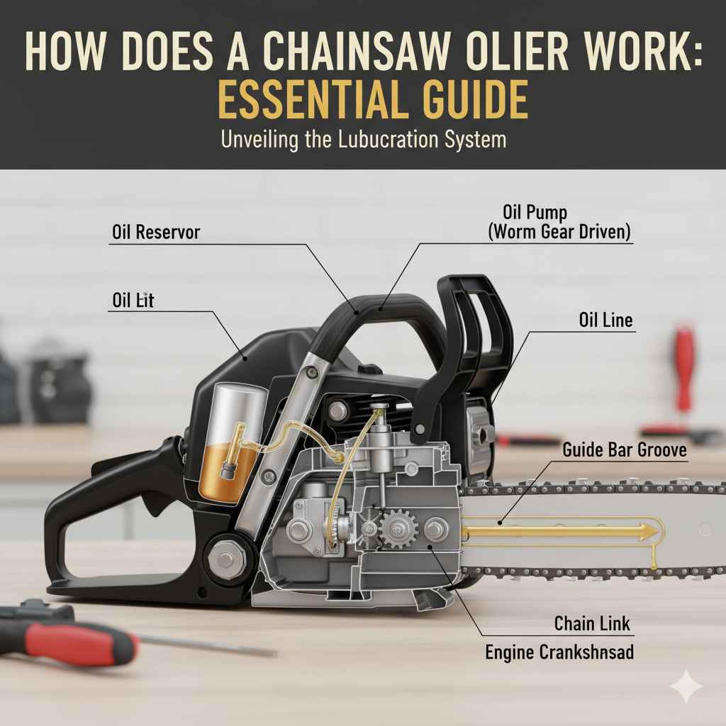 How Does a Chainsaw Oiler Work