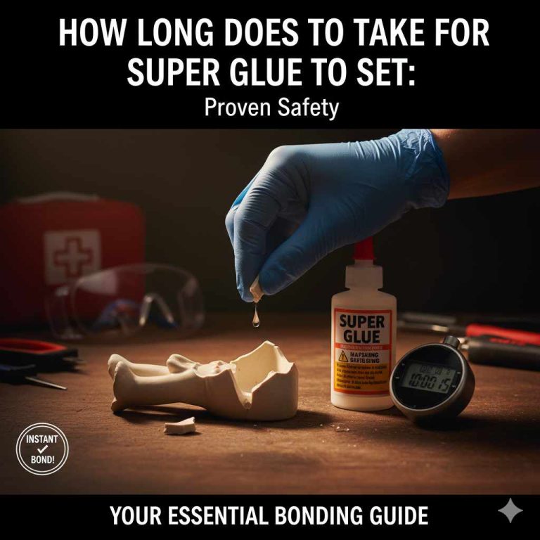 How Long Does It Take For Super Glue To Set