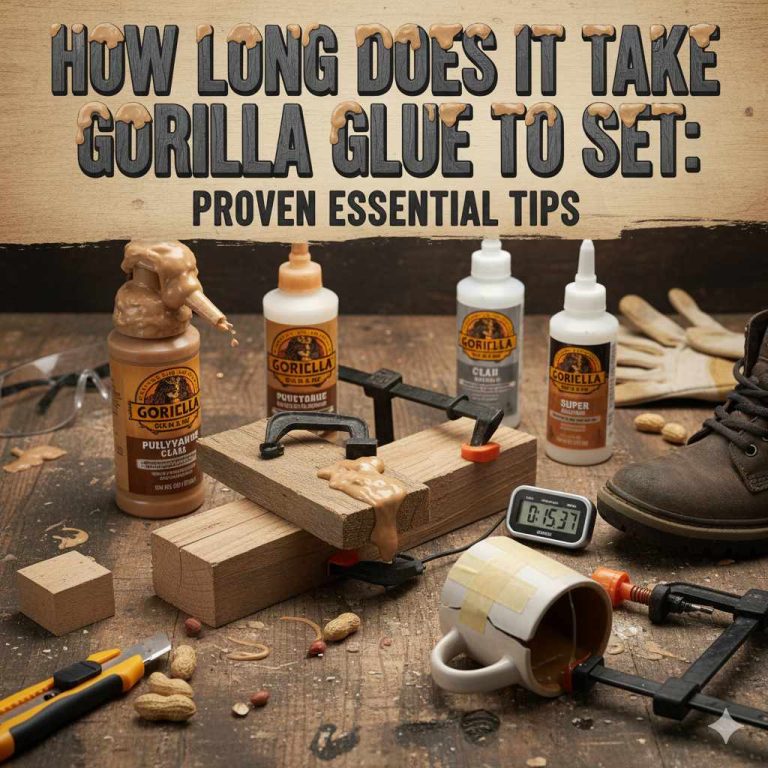 How Long Does It Take Gorilla Glue to Set