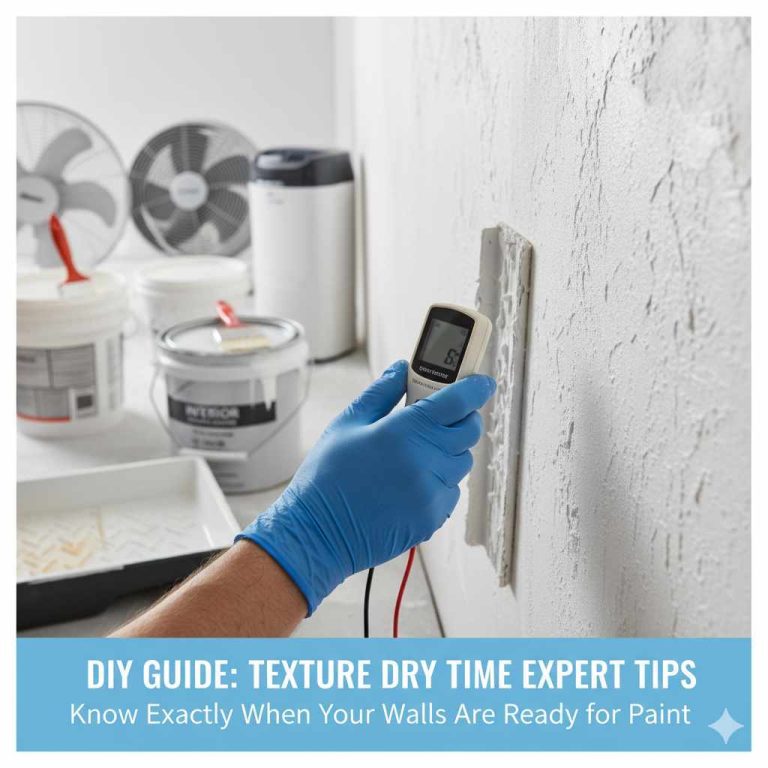 How Long Does Texture Take to Dry before Painting