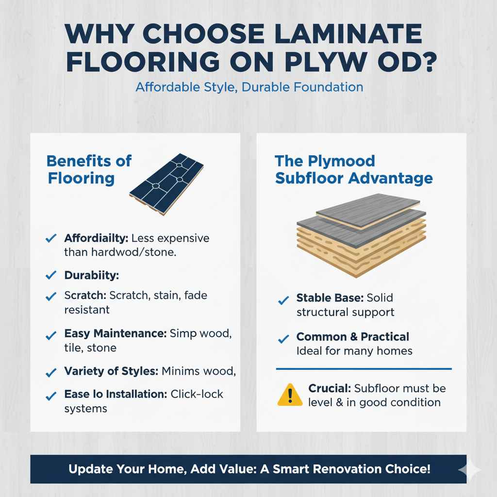 Why Choose Laminate Flooring on Plywood