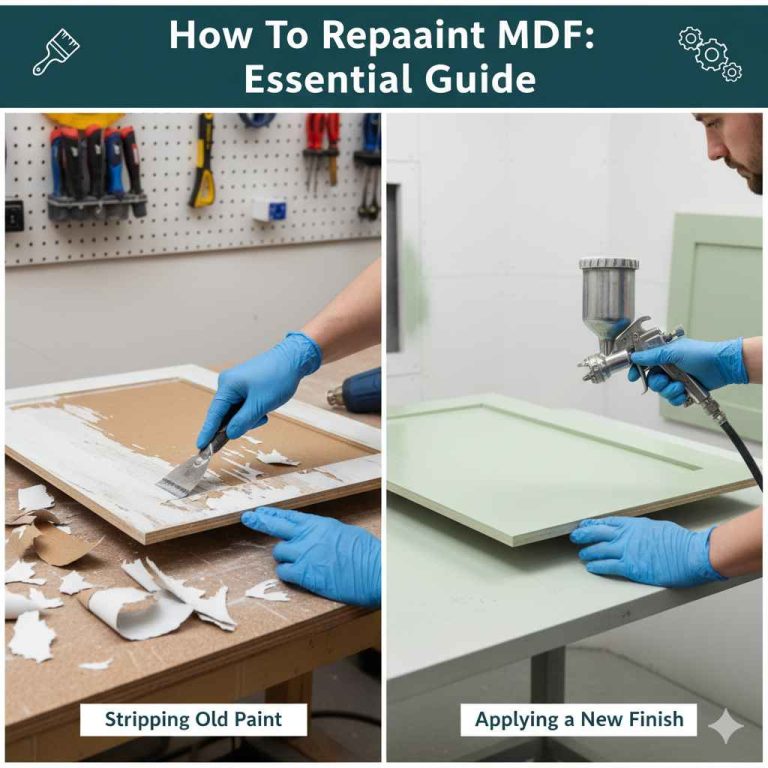 How To Repaint MDF