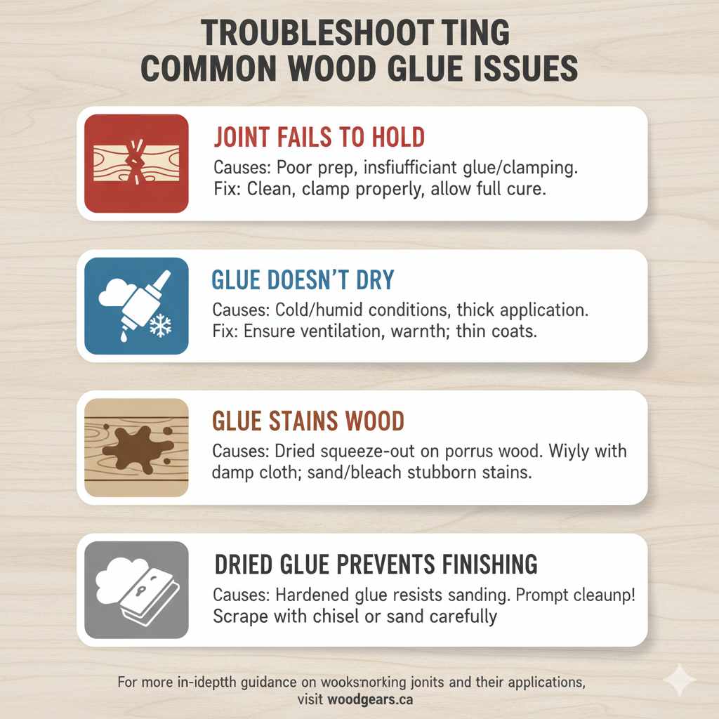Troubleshooting Common Wood Glue Issues