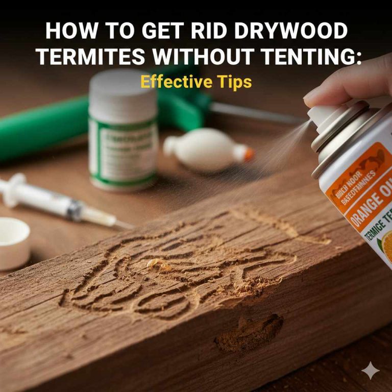 How to Get Rid of Drywood Termites Without Tenting