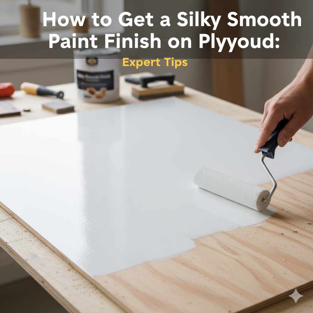 How to Get a Silky Smooth Paint Finish on Plywood