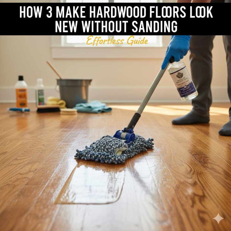 How to Make Hardwood Floors Look New Without Sanding