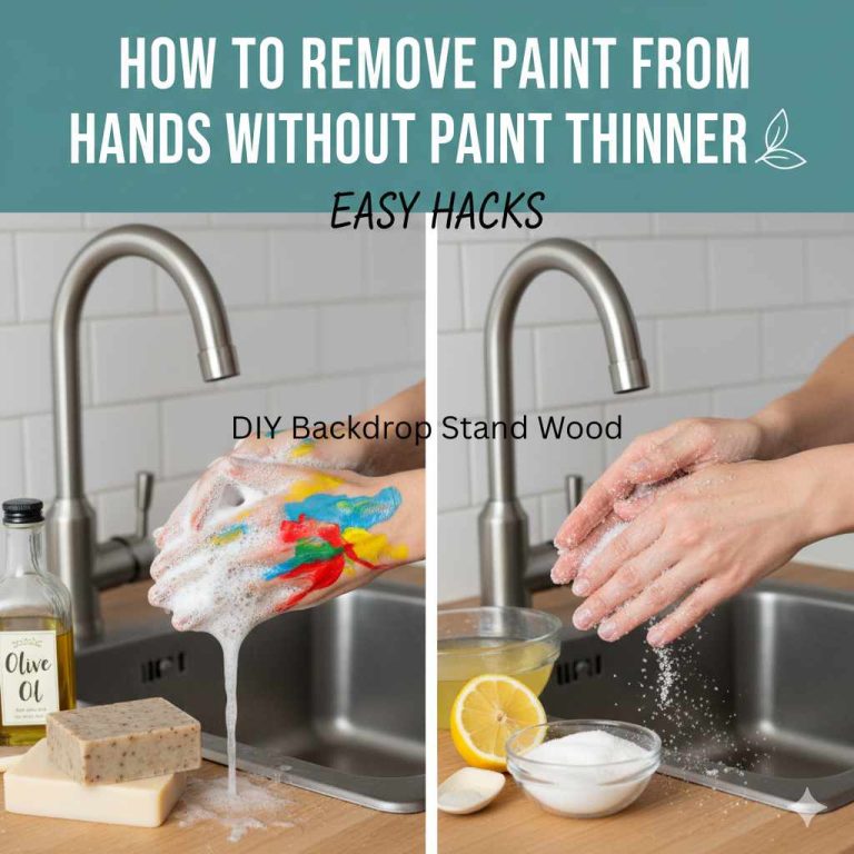 How to Remove Paint from Hands Without Paint Thinner: Easy Hacks