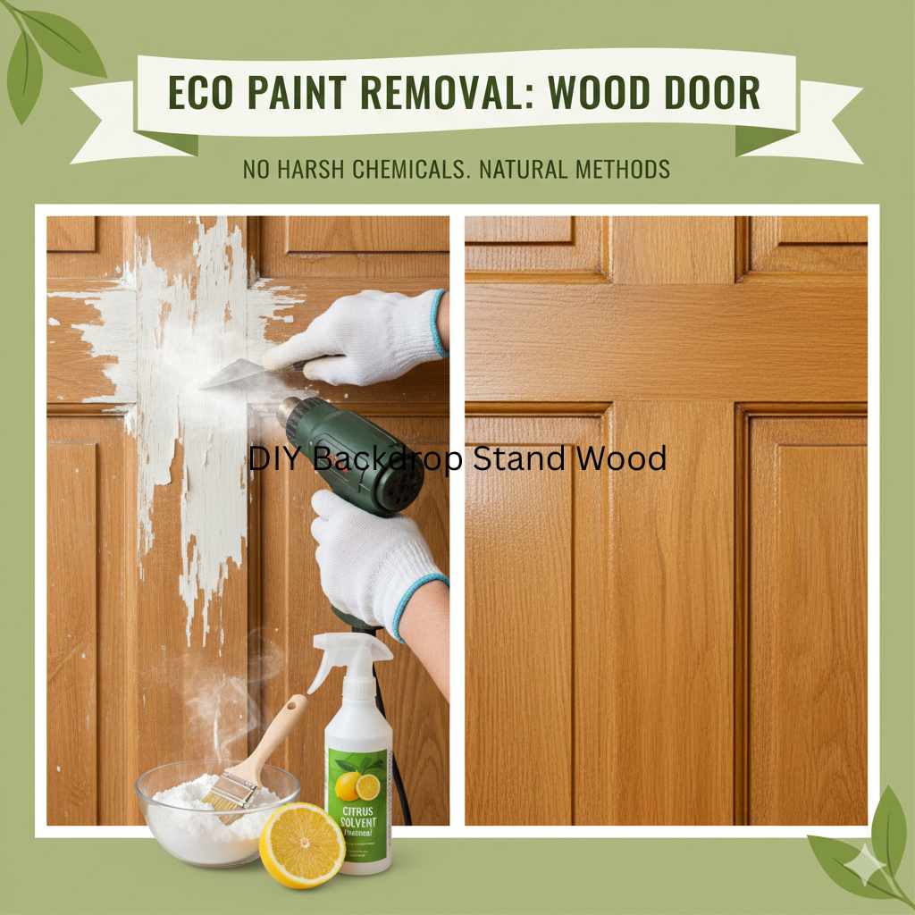How to Remove Paint from Wood Door Without Chemicals