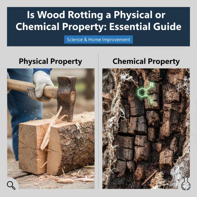 Is Wood Rotting a Physical or Chemical Proprty