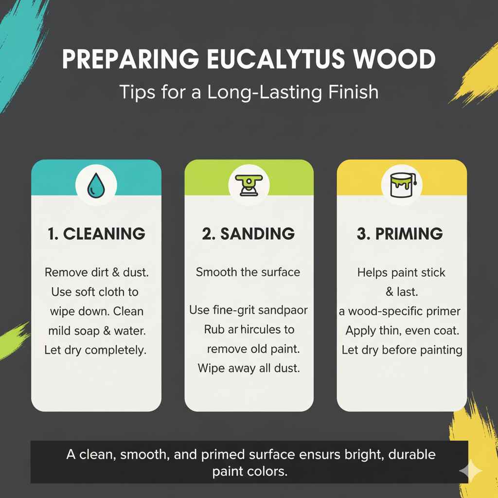 Preparing Eucalyptus Wood