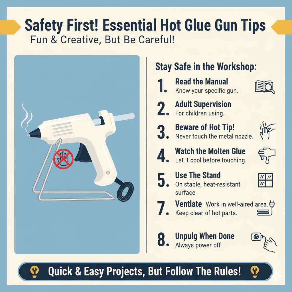 Safety First! Essential Hot Glue Gun Tips