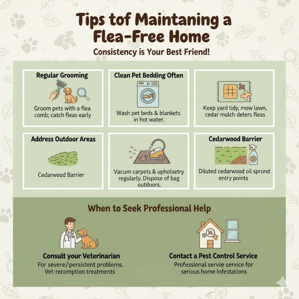 Tips for Maintaining a Flea-Free Home