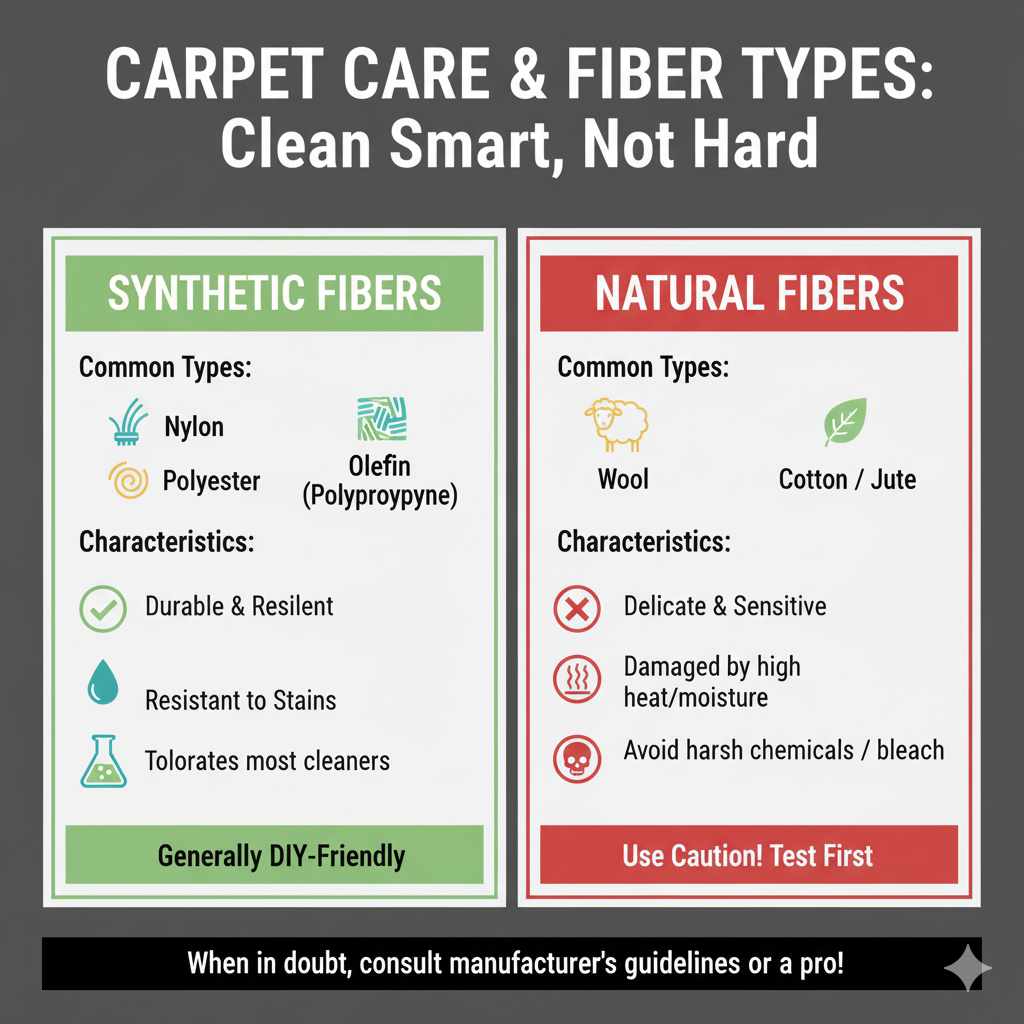 Carpet Care and Fiber Types