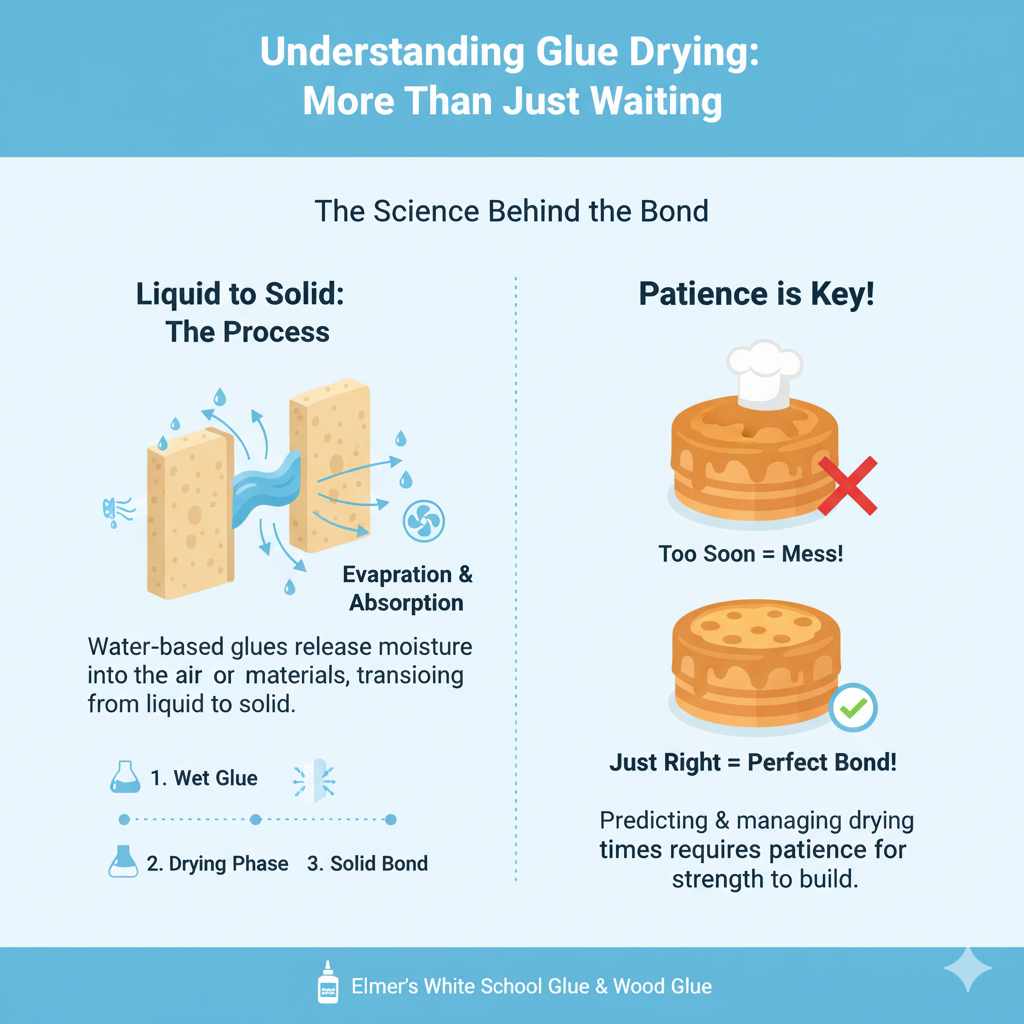 Understanding Glue Drying