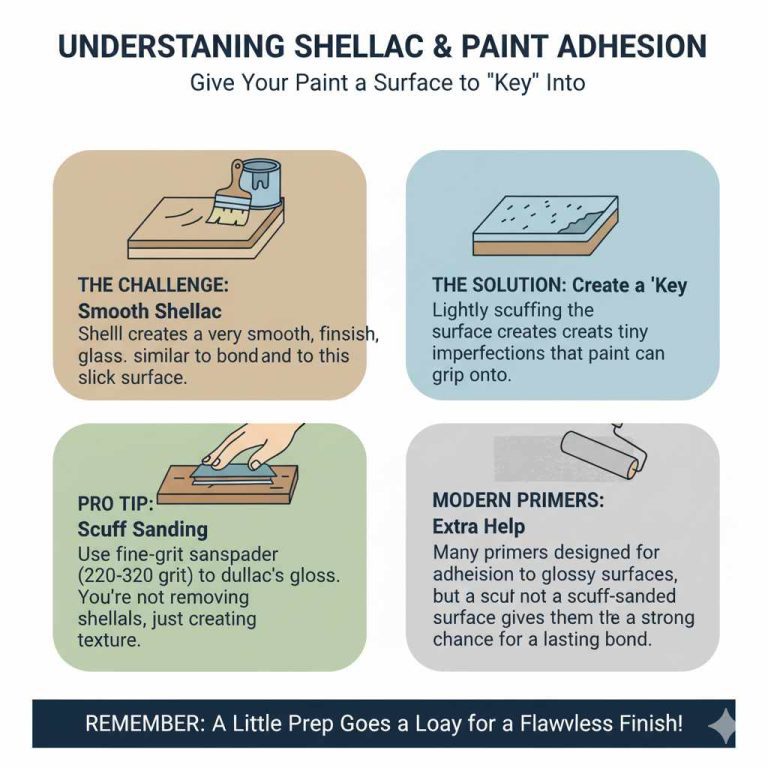 Can Shellac Be Painted Over: Proven Solutions