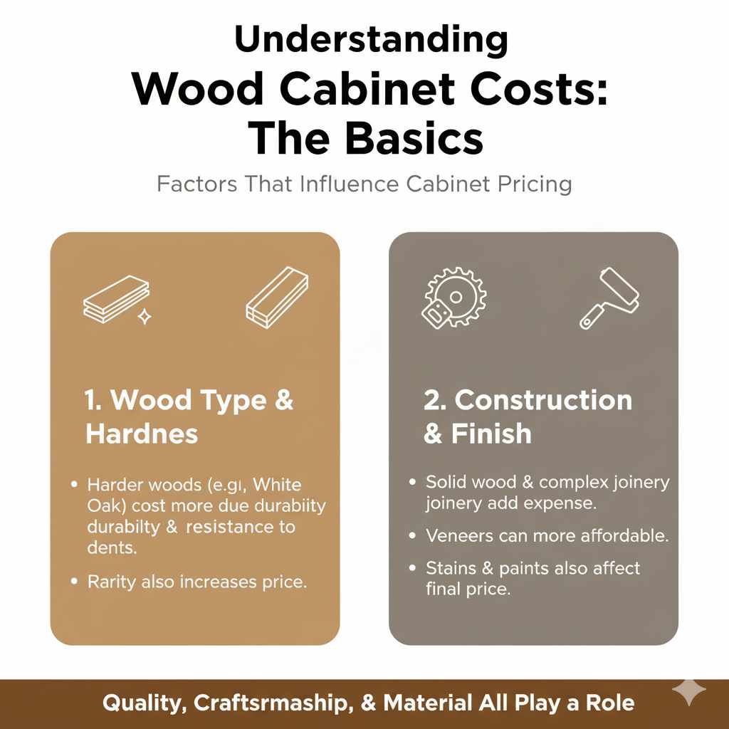 Understanding Wood Cabinet Costs