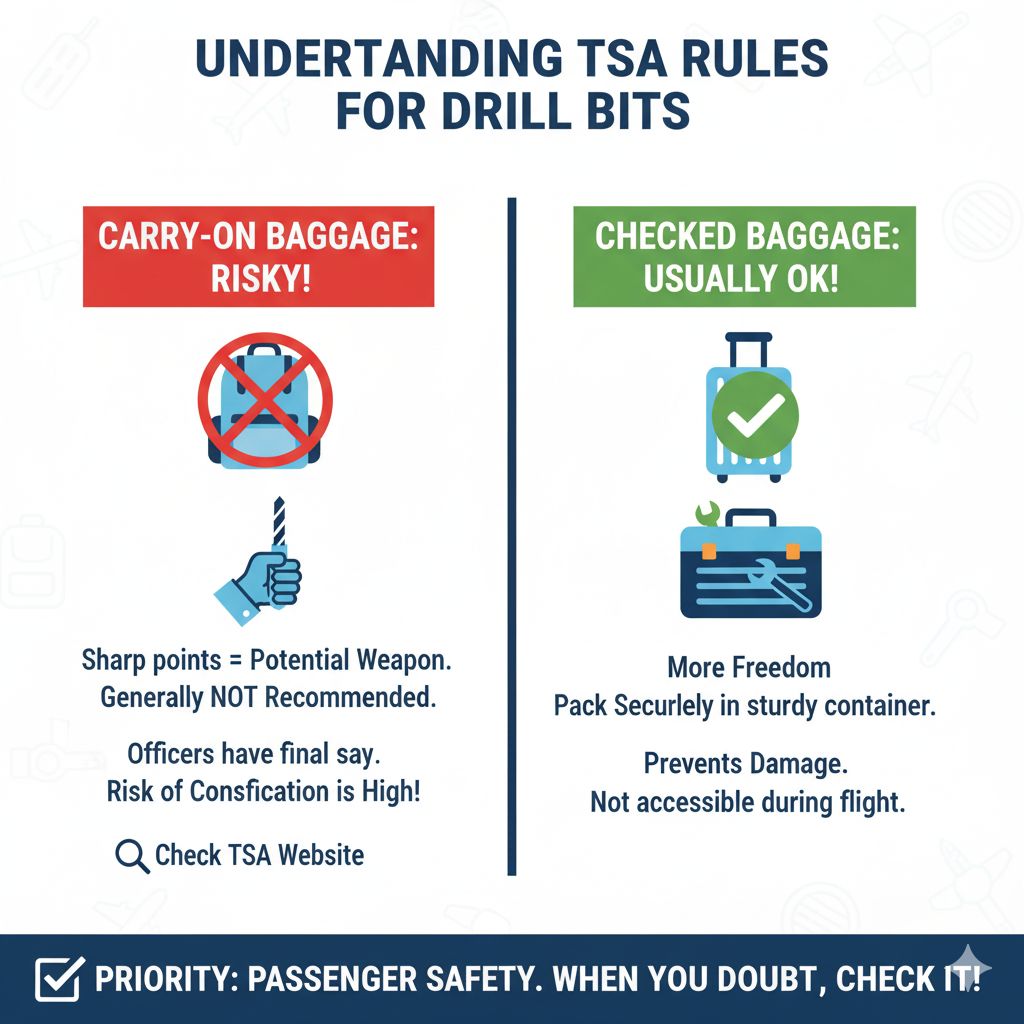 Understanding the TSA Rules for Drill Bits