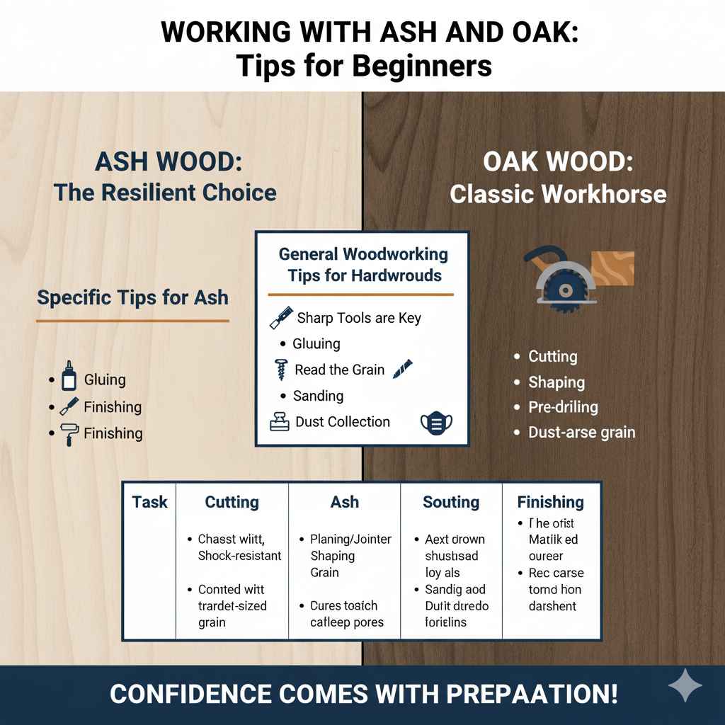 Working with Ash and Oak