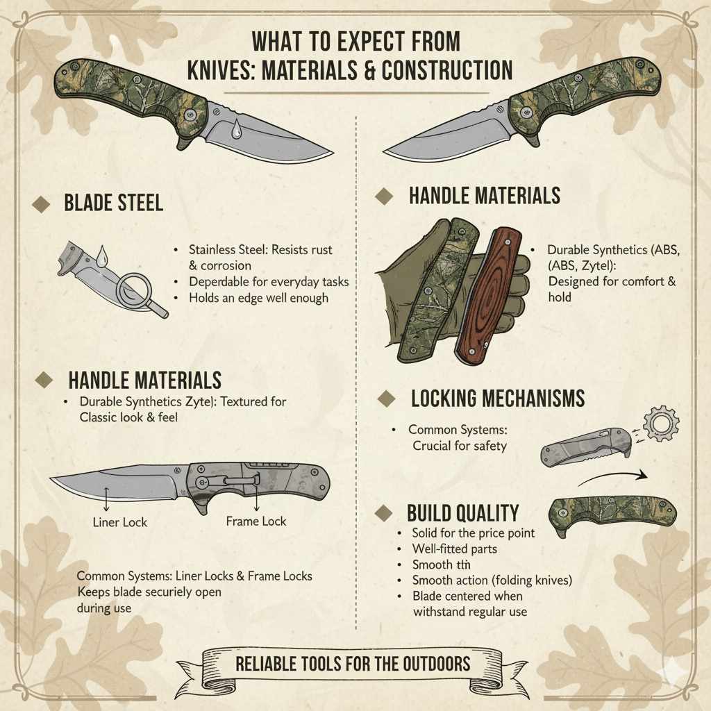 What to Expect from Mossy Oak Knives