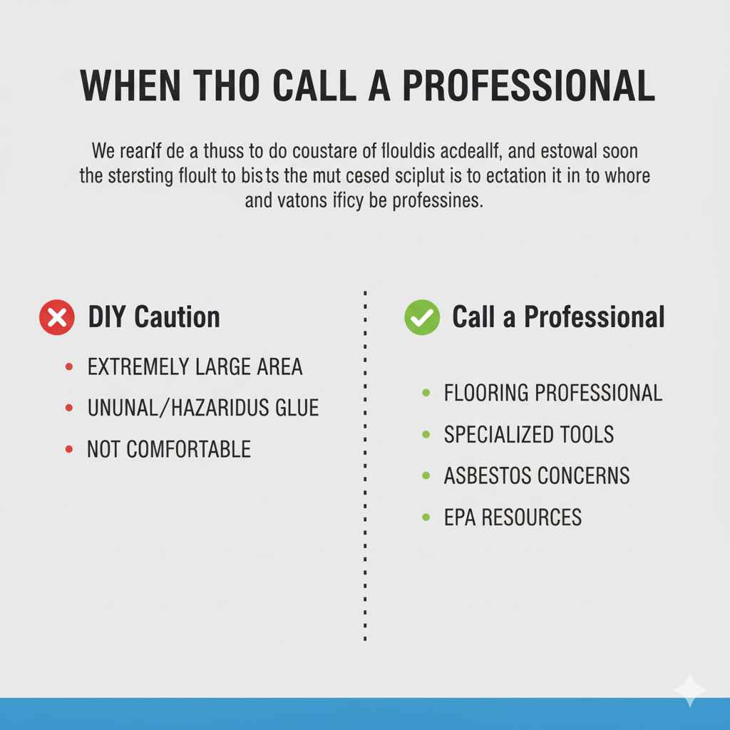 When to Call a Professional