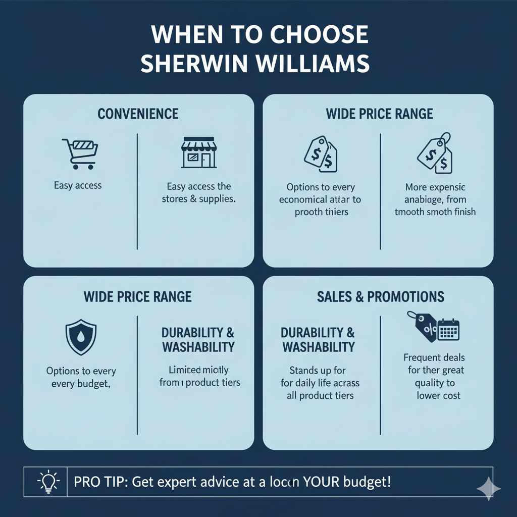 When to Choose Sherwin Williams