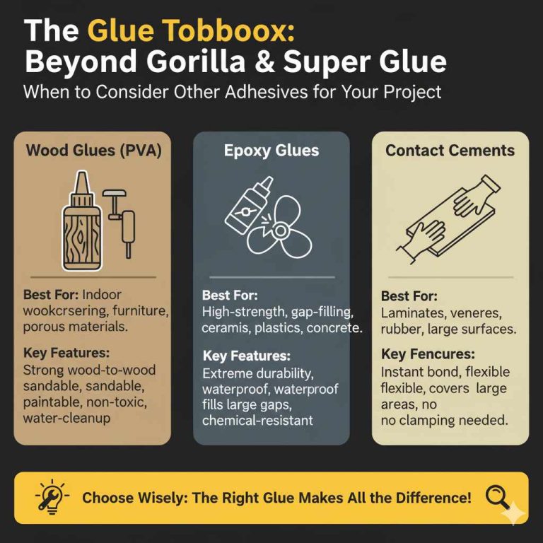 Gorilla Glue vs Super Glue: Essential Comparison