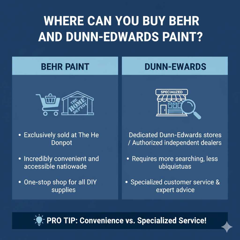 Where Can You Buy Behr and Dunn-Edwards Paint