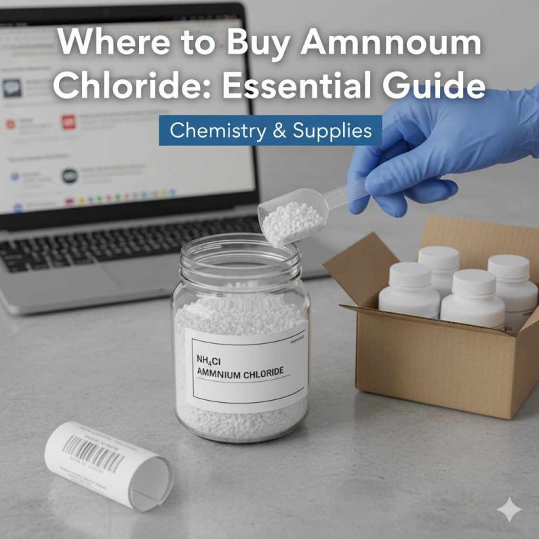 Where to Buy Ammonium Chloride
