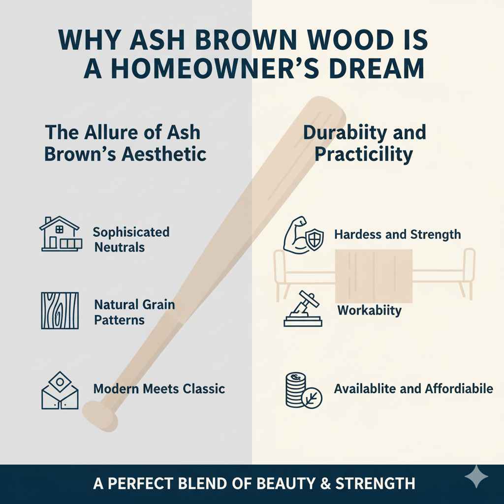 Why Ash Brown Wood is a Homeowner's Dream