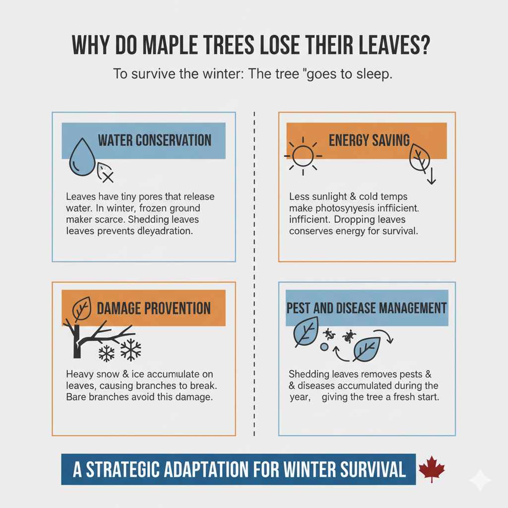 Why Do Maple Trees Lose Their Leaves
