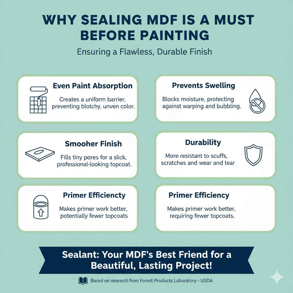 Why Sealing MDF is a Must Before Painting