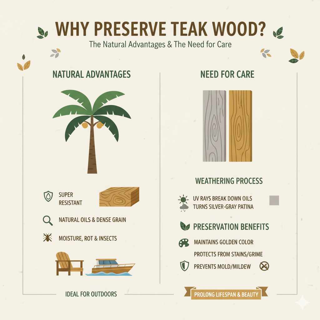 Why Preserve Teak Wood