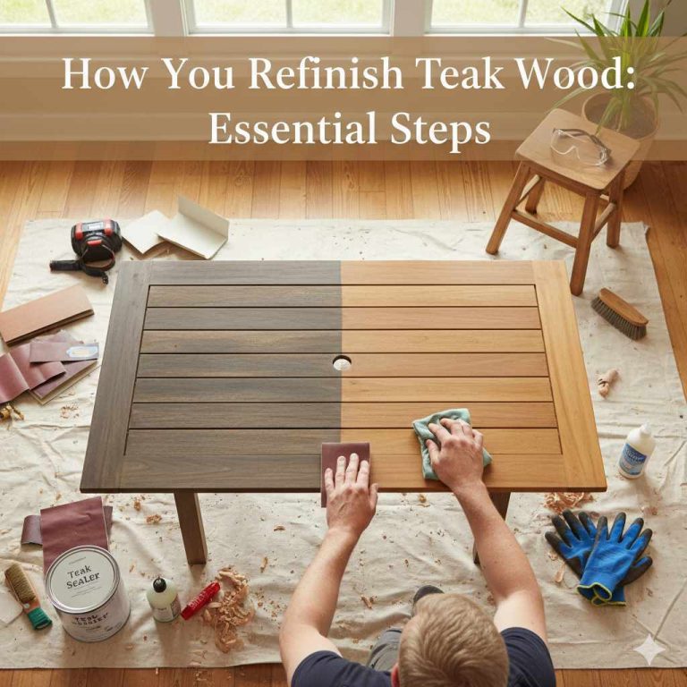 How You Refinish Teak Wood