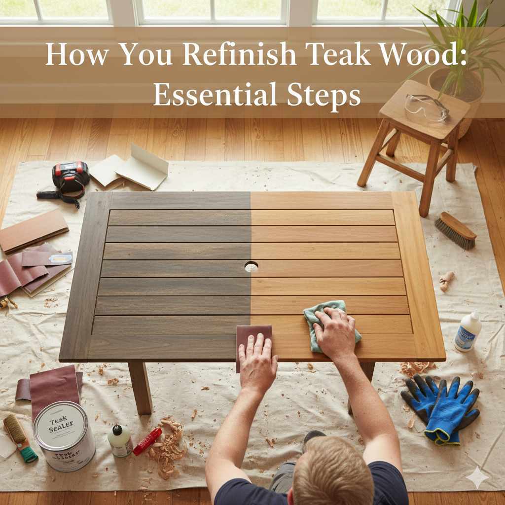 How You Refinish Teak Wood