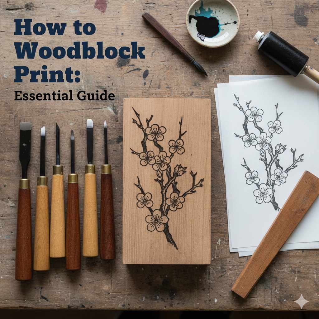How to Woodblock Print