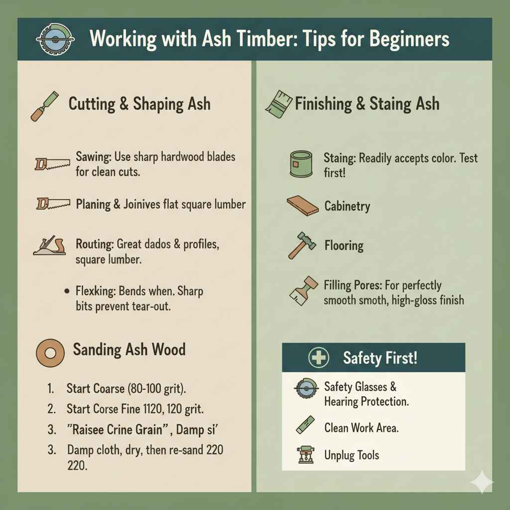 Working with Ash Timber