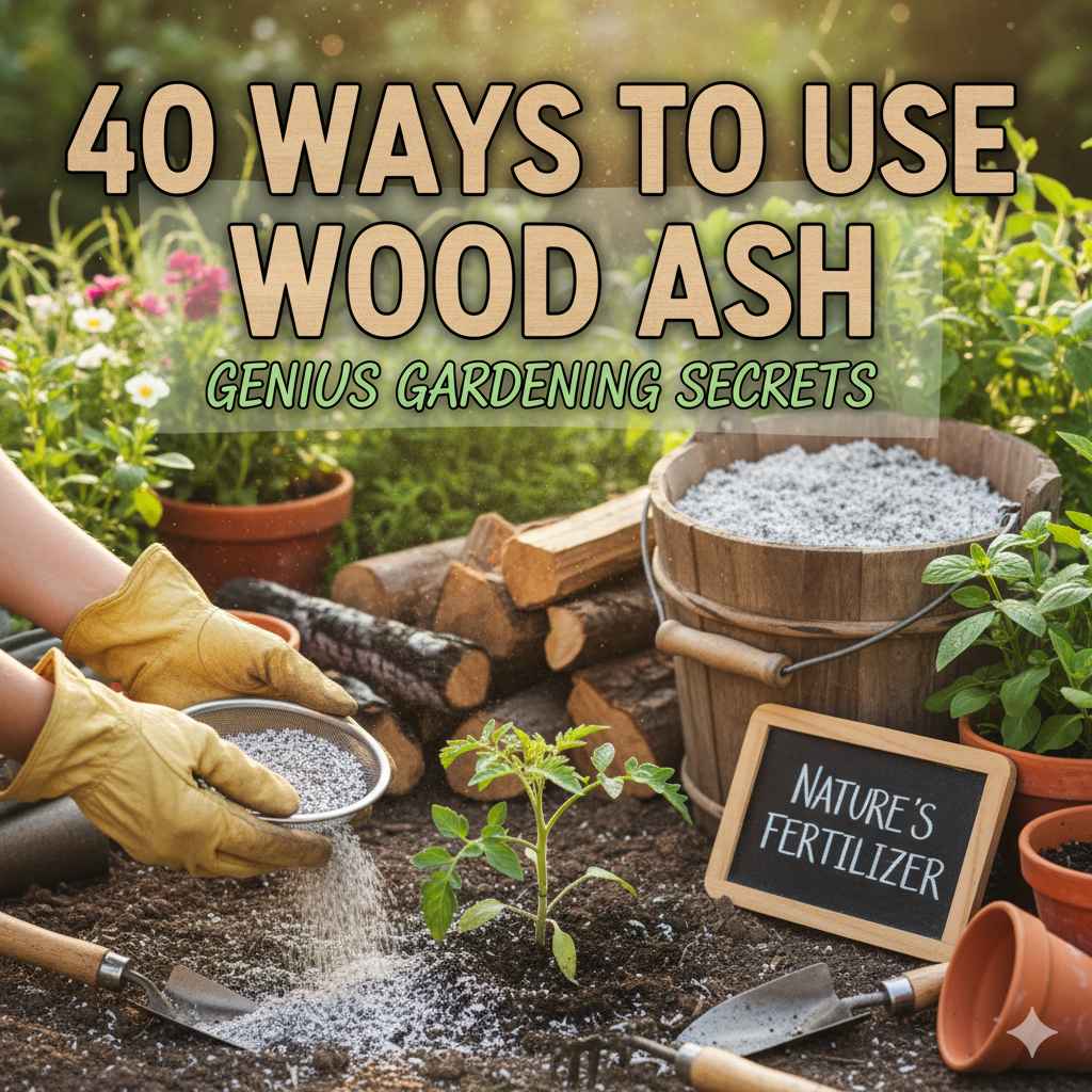 40 Ways to Use Wood Ash