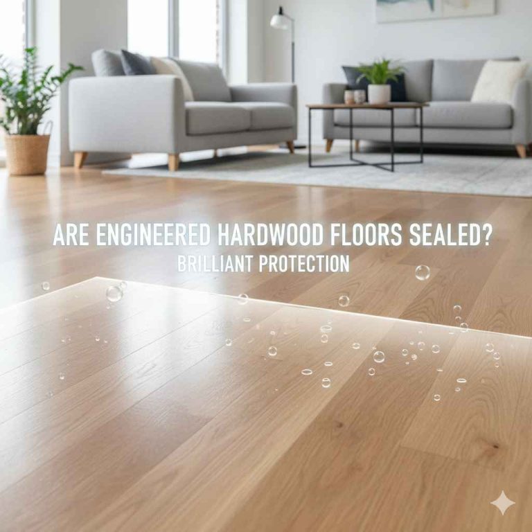 Are Engineered Hardwood Floors Sealed